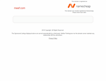 Tablet Screenshot of meef.com